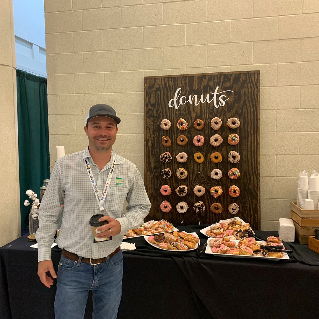 TriEst_Ag's tweet photo. We're here at the GA Pecan Growers Conference in Perry, GA today (3/30) and tomorrow. Be sure to stop in at our booth (#15). We're full of awesome breakfast and ready to talk about pecan growing solutions with you. #HealthyFields #HealthyYields https://t.co/C6DUPrhH4H
