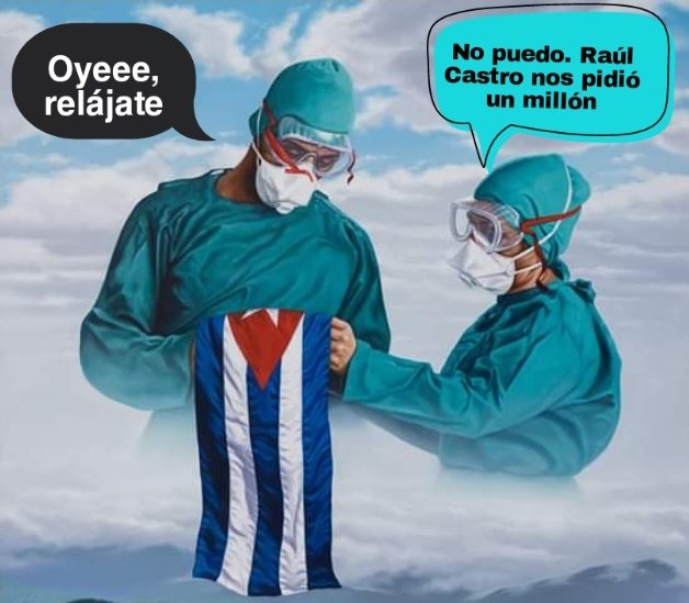 #SOSCuba 
Para que no hayan más #MedicosEsclavos del @MINSAPCuba y del @PartidoPCC .

#CubaEsUnaDictadura 
#AbajoElComunismo 
@CNN_Oppmann @opsoms @ONU_es @teleSURtv @PresidenciaCuba @NobelPrize