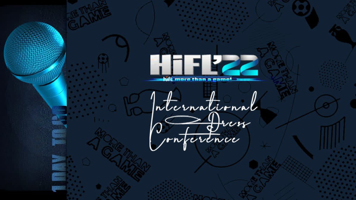 1 more day to go for the 2022 HIFL competition press conference. 

Don't miss it! 

#HiFL2022
#HiFLNigeria
#HiFLPressConference2022
