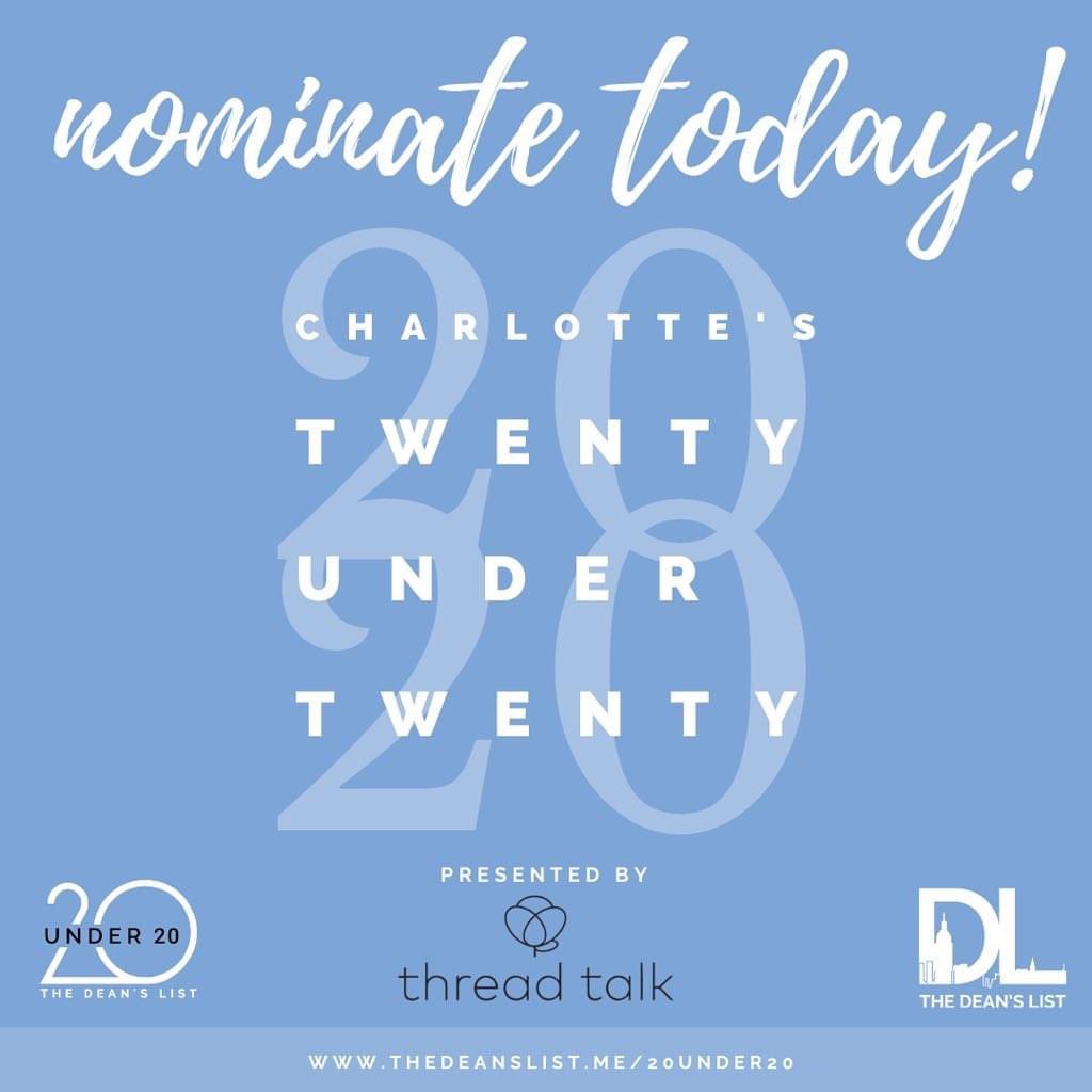 Do you know any 14-19 year old student leaders who are making a positive impact? Let us know by nominating them by Sept. 1, 2022. 
 
The Dean's List will be hosting its second annual #20Under20 awards at <a href="/WrayWard/">Wray Ward</a> in Dec.

To nominate: instagram.com/p/Cbu-InUucwi/…