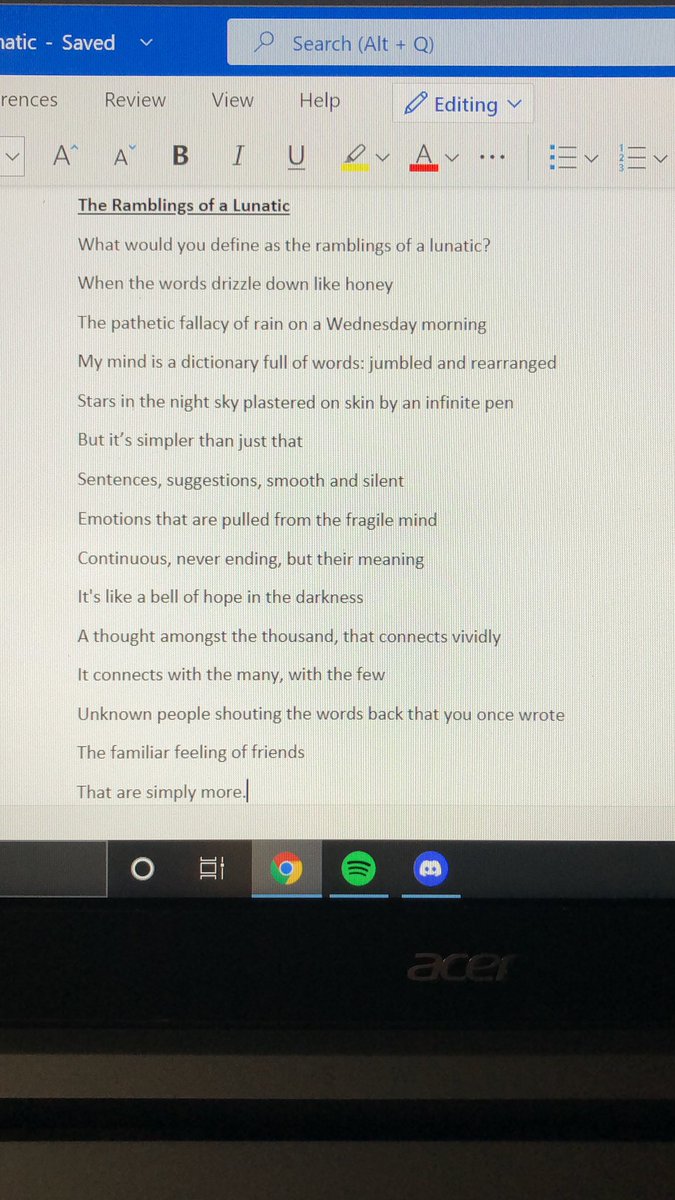 vivaplutofucku's tweet photo. i know i haven’t posted any of the others but here have what i wrote for today’s prompt ‘the ramblings of a lunatic’ as a george day treat #BiT30 https://t.co/uBQoY0Ck8M
