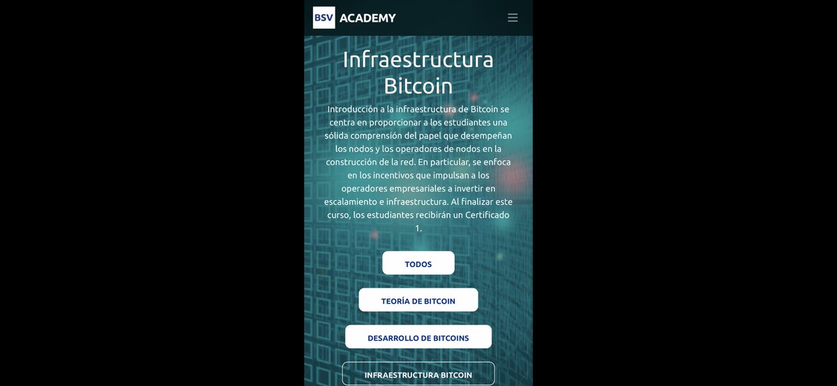 BlogueroDigital's tweet photo. Recomiendo el curso
‘Introducción a
la Infraestructura
de #Bitcoin
de #BSVAcademy’
a todas las personas que quieran comprender mejor para qué sirven los #nodos y los operadores de nodos en la construcción
de la red.
#BlockchainEducation
#BitcoinCourse:
✍️https://t.co/kUA5vPXlbo👇 https://t.co/GfiYvZ0Swg