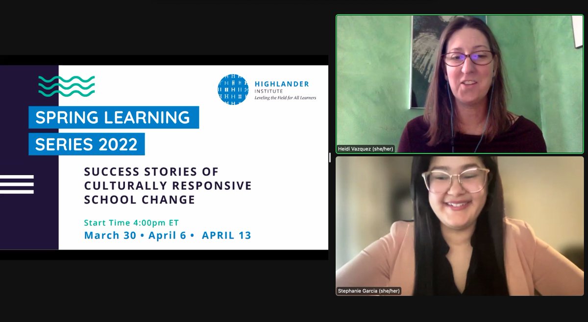 ThroughlineLrng's tweet photo. Thank you to everyone who joined us today to launch our 2022 #SpringLearningSeries! We are proud to celebrate & recognize the amazing work happening in our partner schools during such a challenging year. We have 2 more FREE sessions, so sign up here: https://t.co/4hP40jG0ni https://t.co/GoaHk4pMhj
