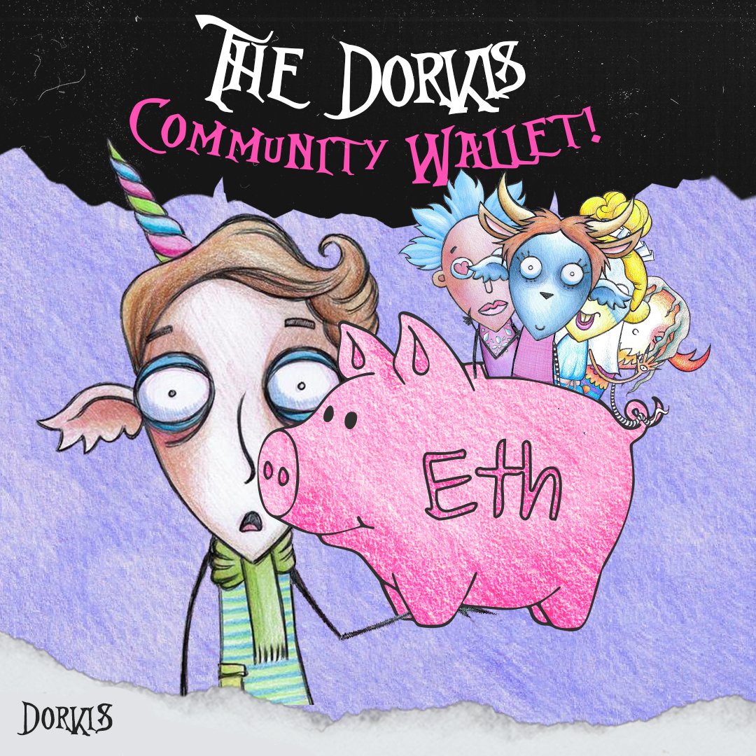 WeAreDorkis's tweet photo. Euhm, With great excitement we officially announce the Dorkis Community Vault! 🙋🐷

The only way to unlock funds is through community voting. You as a community are in power.

For more information check the images below and feel free to ask questions here or in our discord! https://t.co/TFqwnyQN9m