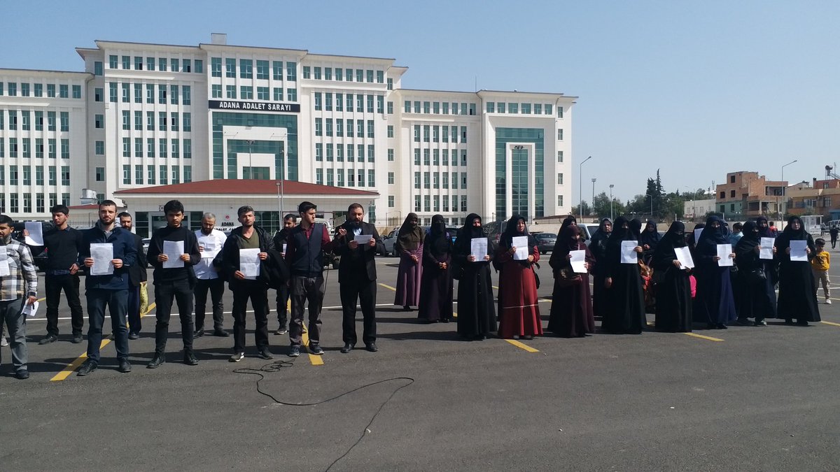 Hakkımızı Aramaya Devam Ediyoruz! 

Furkan Hareketi mensupları olarak 20 Mart'ta gözü dönmüş polislerin canice ve vahşice yaptığı saldırının hesabının sorulması için Adana Adliyesine giderek suç duyurusunda bulunmaya devam ediyoruz! 

#Unutturmayacağız