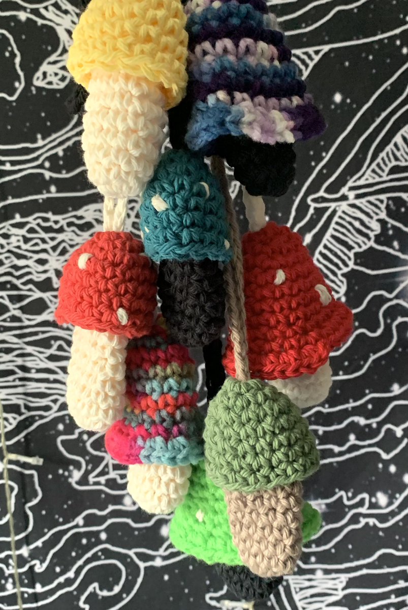 lunabellthreads's tweet photo. 🍄 Mushroom pouches 🍄

Hold your lighter/chapstick or just use as decoration if you love mushrooms 🌿
Lots of colors available! 🌟 https://t.co/ZuqbSrldsA