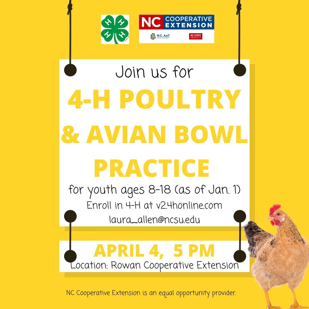 rowan4h's tweet photo. Awesome opportunity for learning and participating in competitive events! #Rowan4H https://t.co/OsTIgppsF4