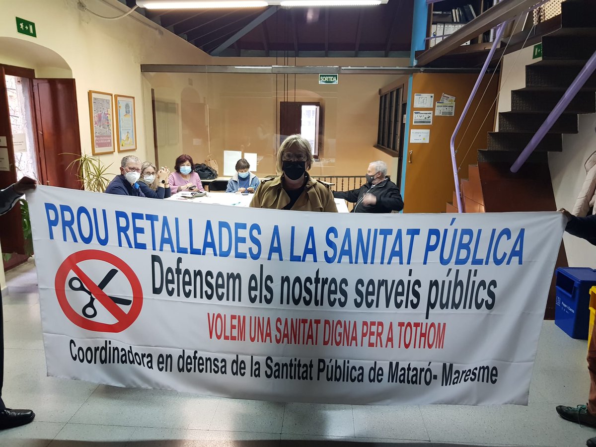 Preparant motors per la Manifestació del #3abril 
Defensar el dret a la salut ha de ser una prioritat de tots.
<a href="/MareaBlancaCAT/">Marea Blanca CAT</a>
