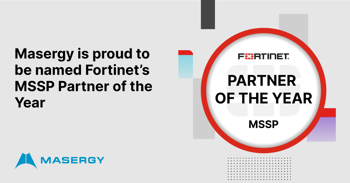 We've been named by 
<a href="/Fortinet/">Fortinet</a> &amp; <a href="/FortinetPartner/">Fortinet Partner</a>
 as an "MSSP Partner of the Year" - and for a 2nd year in a row in the USA! Read the BLOG: hubs.la/Q0164P-b0
#Masergy #Fortinet #FortinetPartner #MSSP #networksecurity #SASE #SDWAN #AIOps #cybersecurity