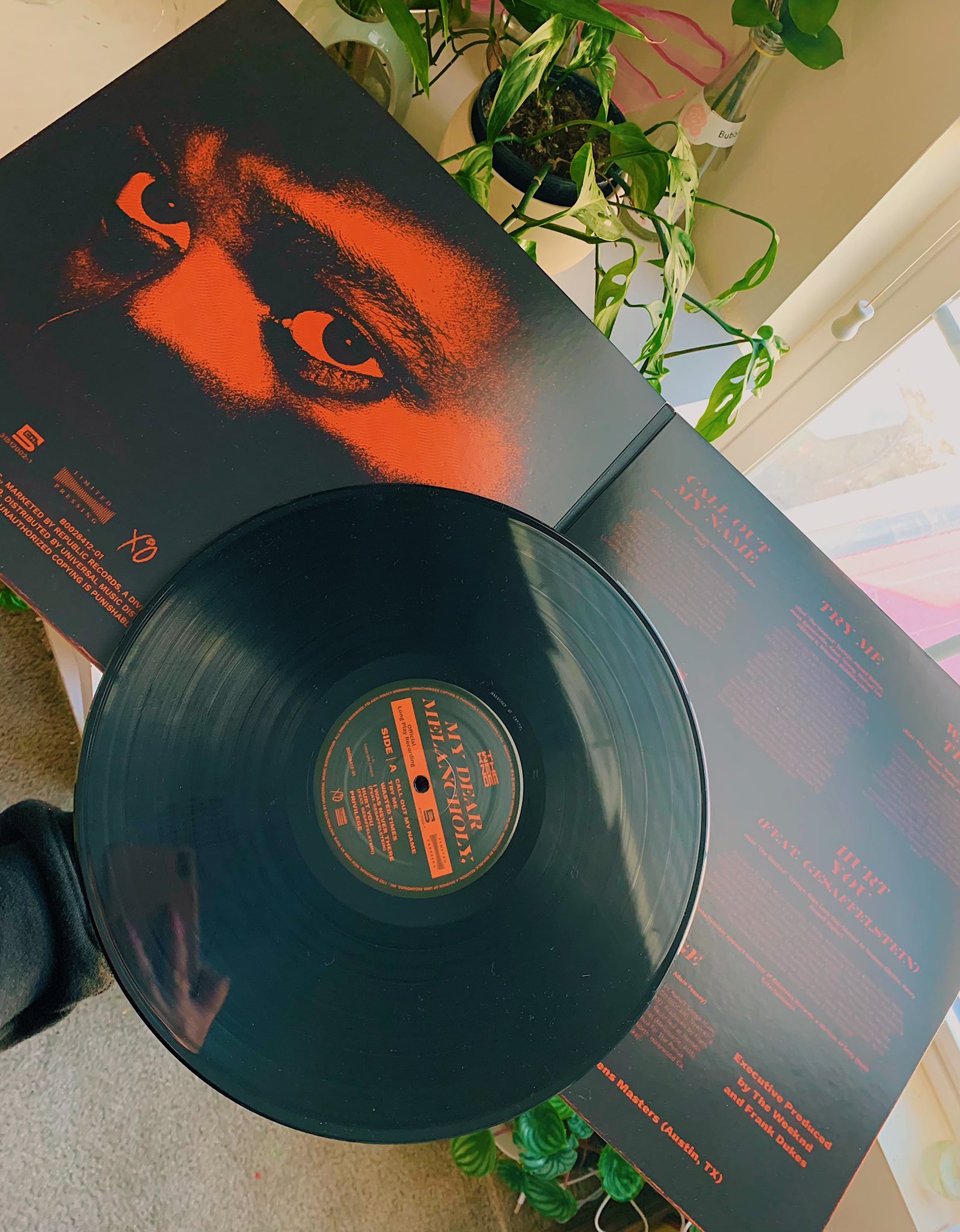 Giorgia Rose on X: The 'My Dear Melancholy,' Vinyl is so beautiful  @theweeknd  / X