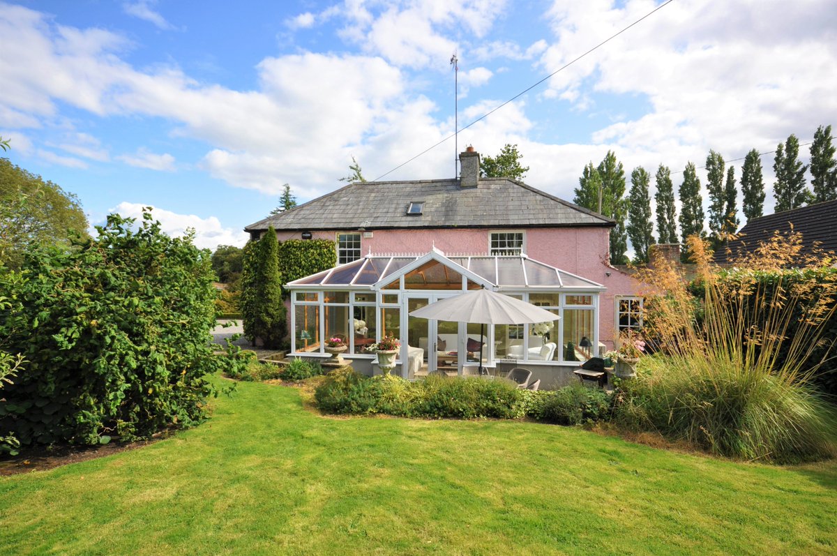 A charming period home close to the city in a lovely rural setting with wonderful mature gardens asking price €625k townshends.ie/.../for-sale-h…