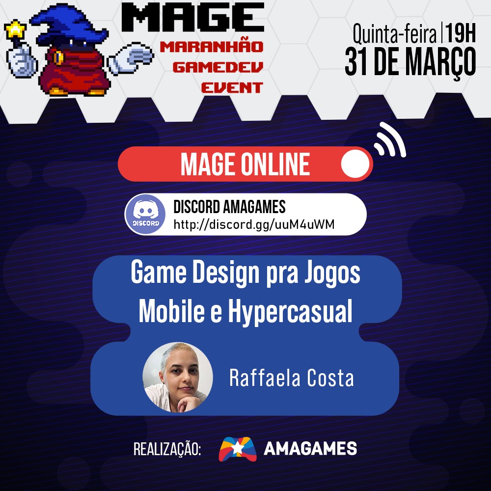 AMAGAMES - Desenvolvedores de Jogos do Maranhão tweet media