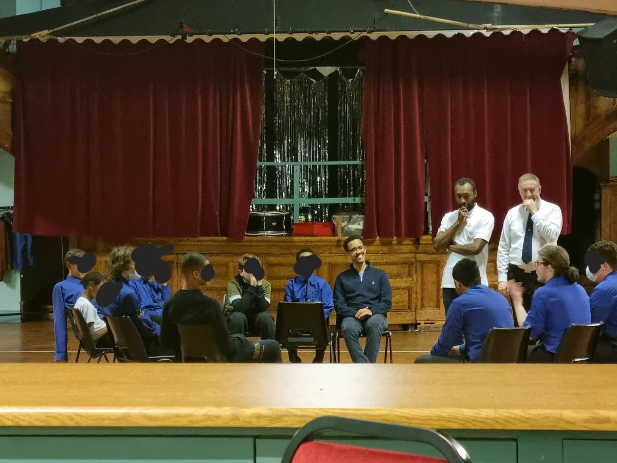 You would never believe, the #BoysBrigade are discussing the #WillSmith incident @ the #Oscars 🙈🙈😅😅

At least they're learning about appropriate responses