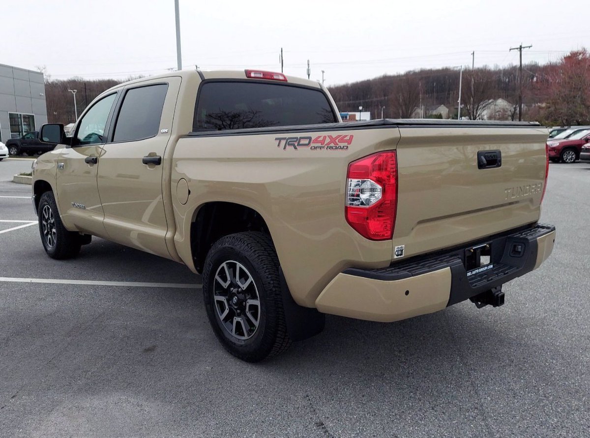 DelToyotaPA's tweet photo. We've got a #CertifiedPreOwned Toyota coming at you in the form of a #2019Tundra 4WD SR5: https://t.co/Y7vMDc9YR6.

Stainless Steel Door Edge Guard
All Weather Liners/Door Sill
TRD Off-Road Package https://t.co/iobj85Mlby