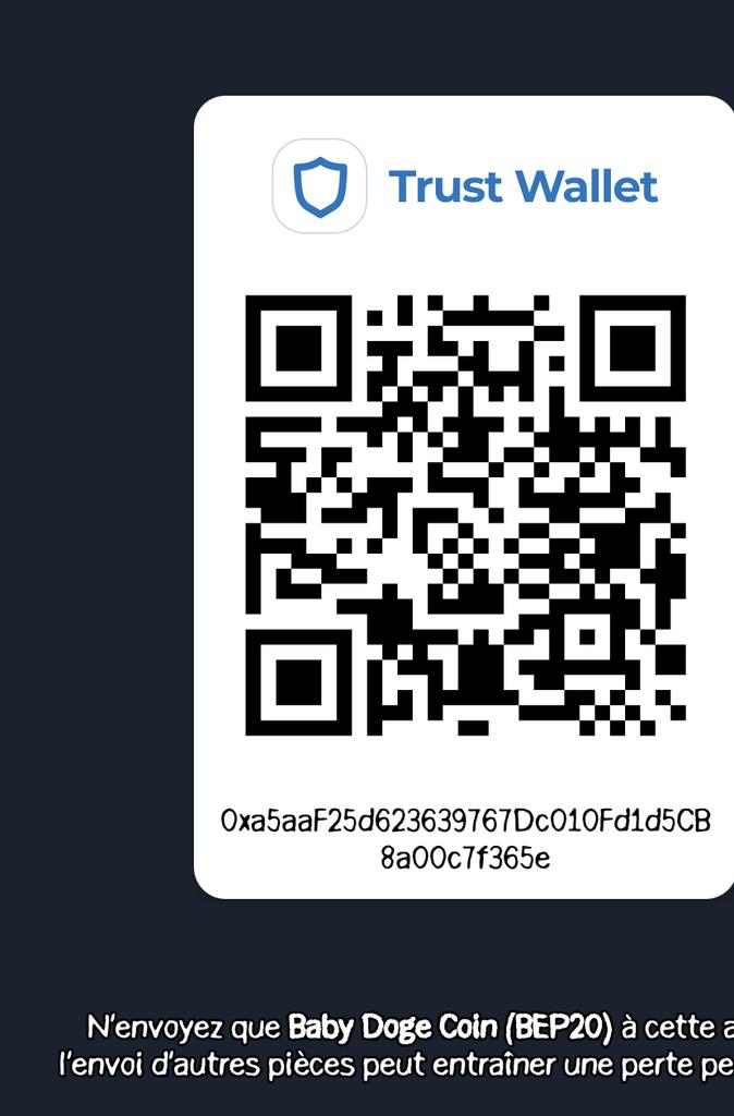 blessnike1's tweet photo. @BabyDogeReports 0xa5aaF25d623639767Dc010Fd1d5CB8a00c7f365e https://t.co/QcDsSj3gGR