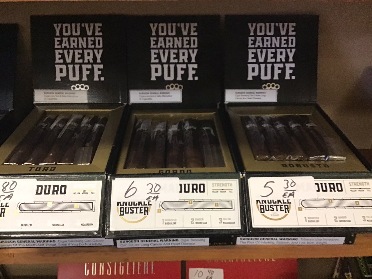 MikesCigarRoom's tweet photo. Now in: Punch Knucklebuster Maduro! Get yours today. #punchcigars #punchcigar #punchknucklebuster #punchknucklebustermaduro https://t.co/CecgxOOIMK
