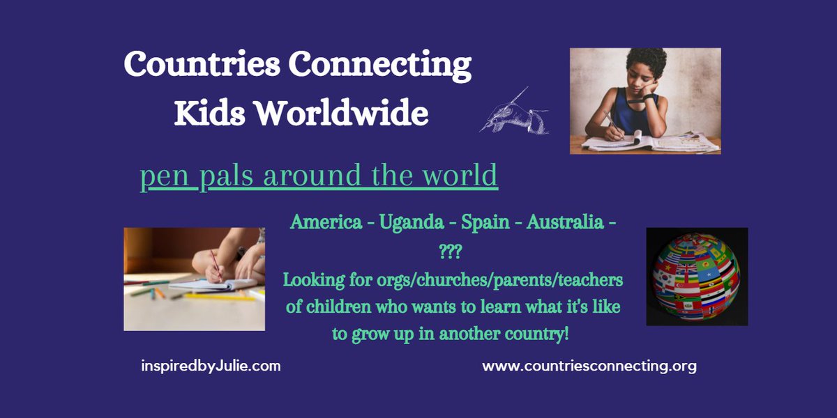 Are you a parent w/ children 5-18? A teacher? Comment below to receive a photo and description of a child in Africa who is waiting for a letter from a friend in America. I have a short registration form with questions about your child. Email is key, no stamps, no post office.