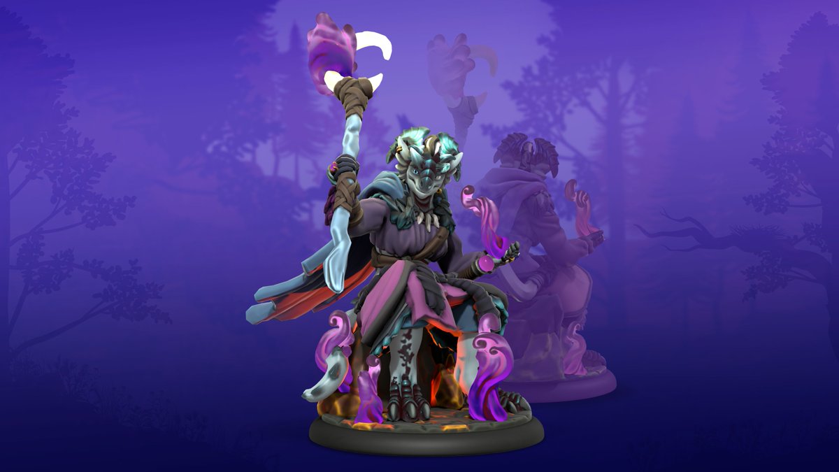 HeroForgeMinis's tweet photo. Here is the Winner of our Create-A-Sorcerer Contest!
Congratulations @ExReyTay1 ! Selime Moonkin is our winner!
Thanks again to everyone who submitted their #HeroForgeContest designs to our Contest! https://t.co/vOweqq2stL