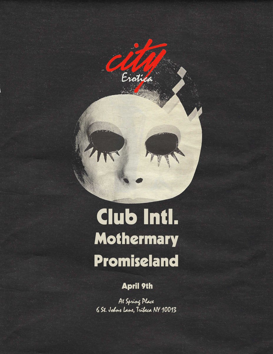 Free Drugs &amp; Anonymous Sex

Now that we have your attention. New Party New York.