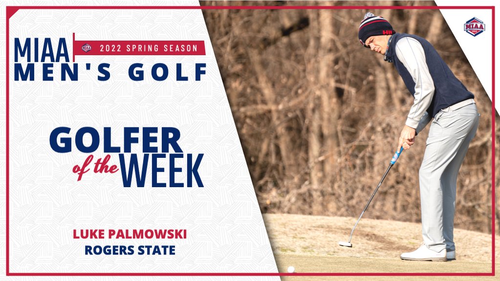 🆕 MIAA Men's Golfer of the Week⛳️⤵️

<a href="/rsugolf/">RSU Golf</a>'s Luke Palmowski won the NSIC Preview Invitational for his 4th consecutive first-place finish and 3rd straight tournament title😲👏

🔗 | bit.ly/3wQzaBm

#BringYourAGame