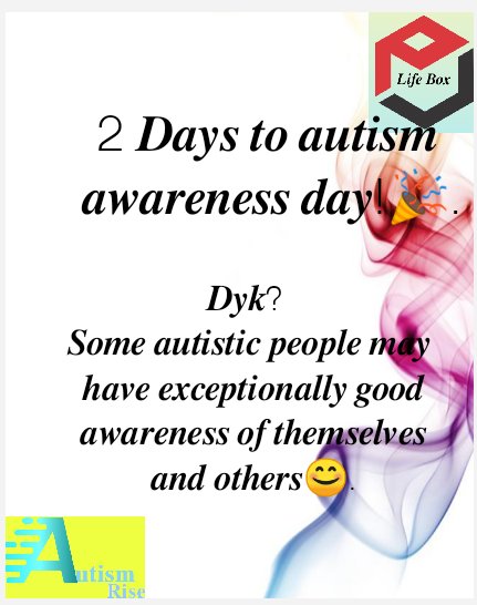LifeBox0810's tweet photo. #asd 
#dyk 
#dykfacts 
#autism 
#autismawareness 
#knowledge 
#didyouknow 
#AutismRise https://t.co/w8HpCRFxYi