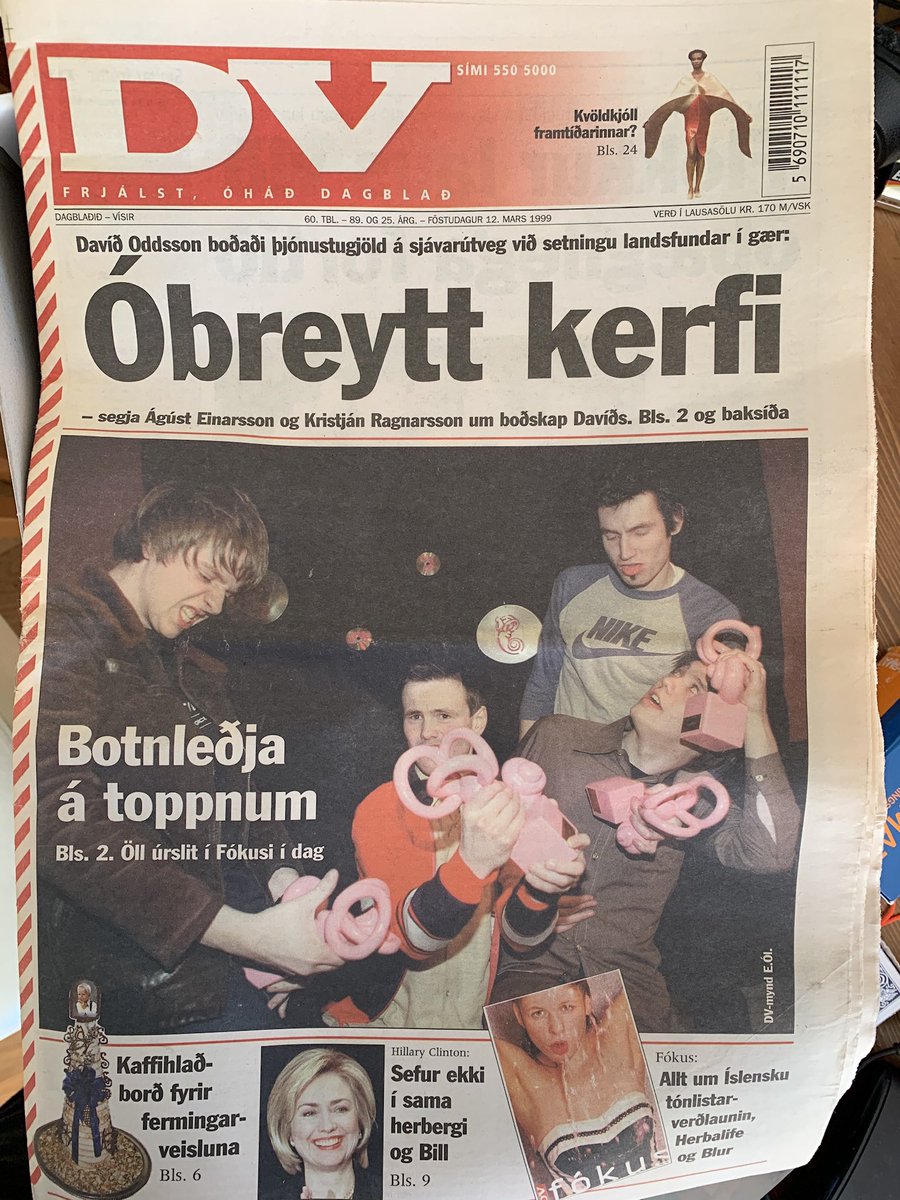 Ég vil óbreytt kerfi! #islenskutonlistarverðlaunin