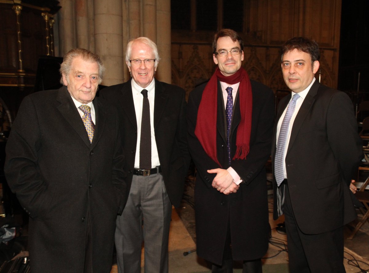 Paul Miles-Kingston (@basspmk) on Twitter photo It has been a very long term. My sincere thanks to all our pupils <a href="/StPetersYork/">St Peter's School, York</a>. Next term we have a special project with <a href="/ClarkTracey1/">Clark Tracey</a> in <a href="/York_Minster/">York Minster</a> playing Duke Ellington. This picture from 2012 shows the great Stan Tracey, Canon Bill Hall and Clark. More details to follow. It has been a very long term. My sincere thanks to all our pupils <a href="/StPetersYork/">St Peter's School, York</a>. Next term we have a special project with <a href="/ClarkTracey1/">Clark Tracey</a> in <a href="/York_Minster/">York Minster</a> playing Duke Ellington. This picture from 2012 shows the great Stan Tracey, Canon Bill Hall and Clark. More details to follow.