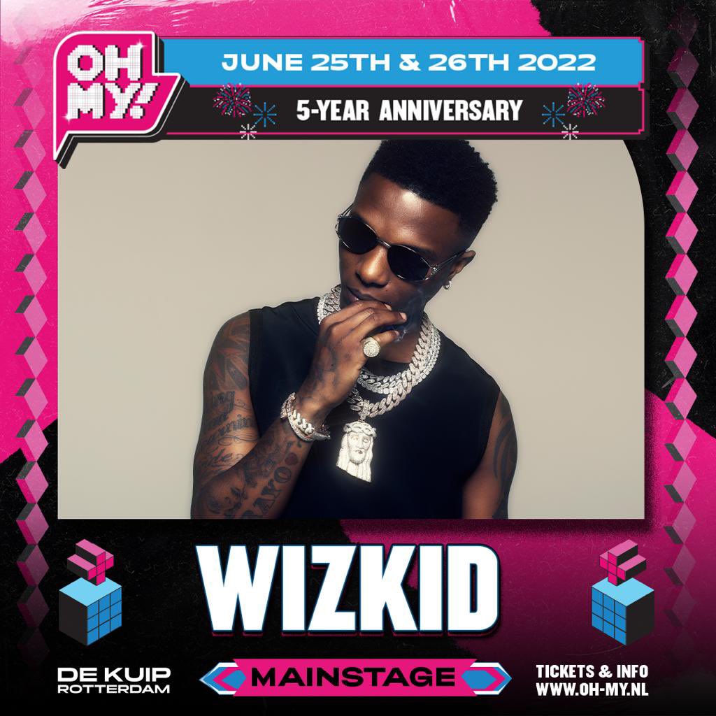 wizkidayo's tweet photo. June 25 🦅 @ohmymusicfest https://t.co/bsQ7BwAppN