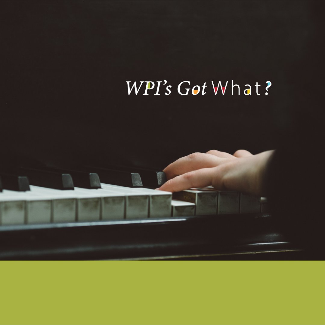 WPI's tweet photo. Tech might be in our name, but it’s not our only expertise. Here at WPI, students will explore art, theatre, music, and other forms of creative expression during their college experience. What else have we got? Find out here: https://t.co/A57jFMrZ12 #WPIsGotWhat https://t.co/BUm8APjN1r