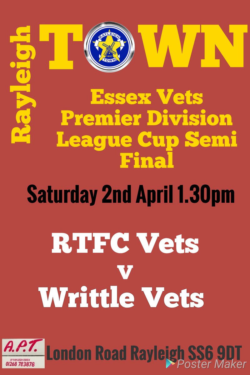 RayleighTownFC1's tweet photo. https://t.co/15GqVOricc