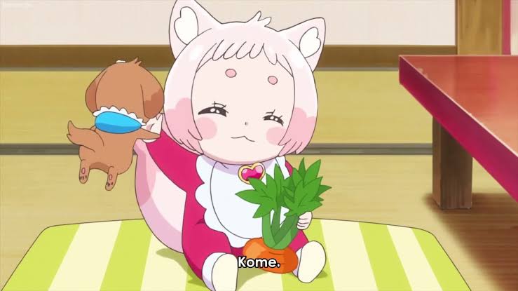 MagicalBoyOtd's tweet photo. The Magical Mascot of the hour is Kome Kome from 'Delicious Party Precure'! https://t.co/wwrmp6tz8H