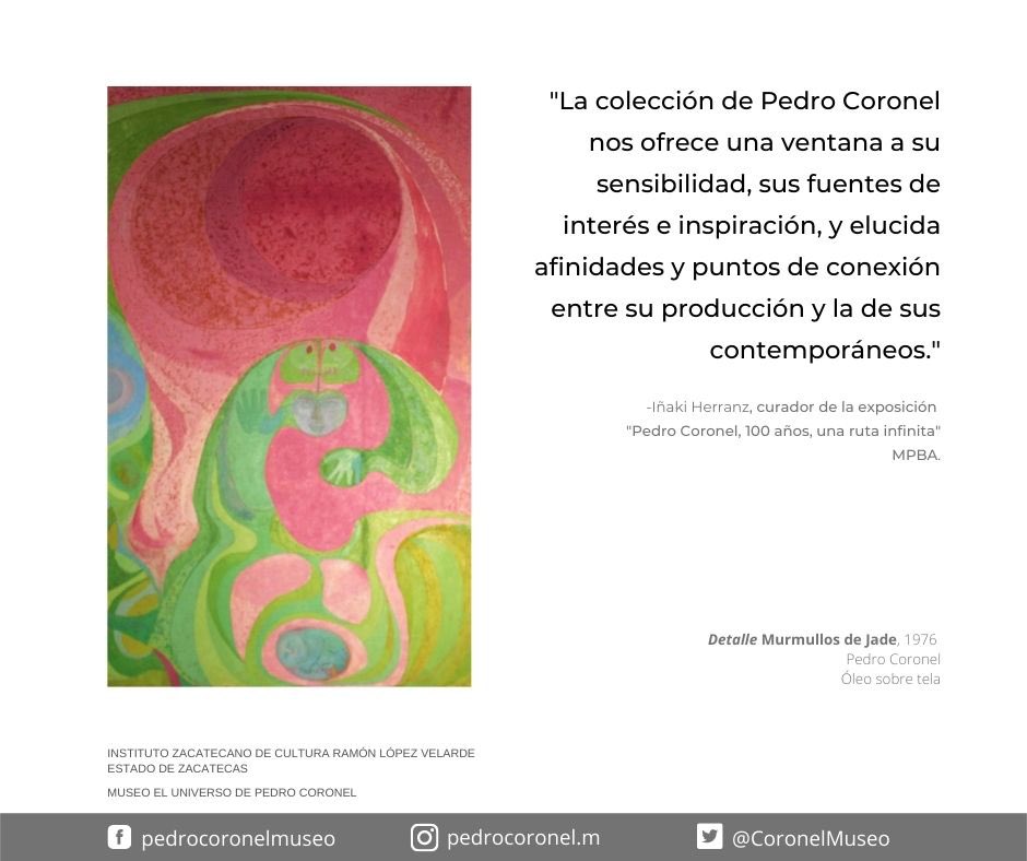 CoronelMuseo's tweet photo. Maravíllate con la diversidad de obra dentro de #eluniversodepedrocoronel en el próximo Festival Cultural Zacatecas #FCZ2022 https://t.co/n5PdaWxo48