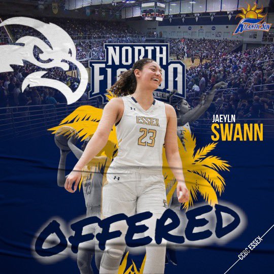 Congrats to Jaelyn Swann on receiving an offer from The University of North Florida! <a href="/jswannie23/">JaeSwish</a>