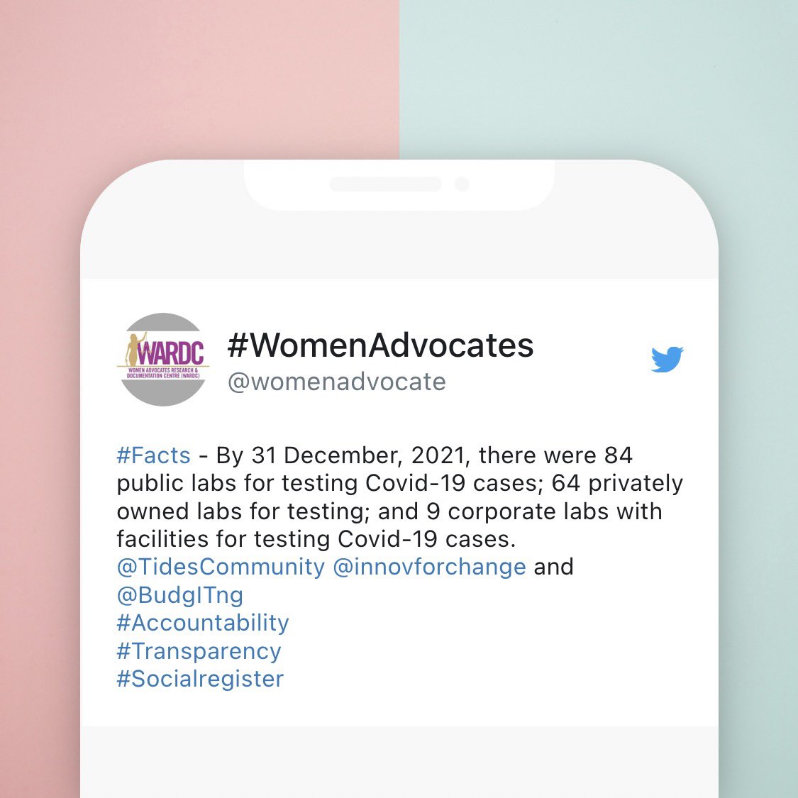 womenadvocate's tweet photo. #Transparency
#Socialregister
#followCOVID19Money
#AccountabilityForCOVIDfunds https://t.co/1Ob3urFU3l