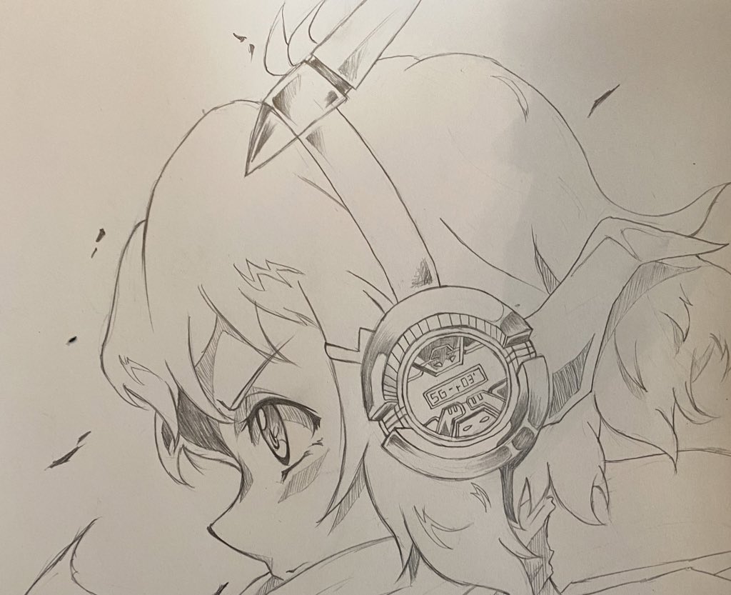 Kada_Enji's tweet photo. イラストを貼りたい欲をここで消化…といったアカウントになります。本垢で見てきたみなさんのイラストで勉強しながらひっそり生きていこうかなと…
身体は練習中、アングルもほぼ横か斜め、オマケにアナログ人間です。
 #シンフォギア  #ナナシス  #イラスト好きな人と繋がりたい  #イラスト練習中 https://t.co/TN8rF1ULnz