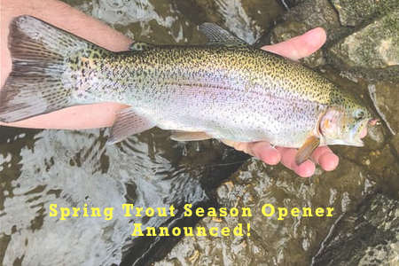 The 2022 Illinois Spring Trout Fishing Season will open Saturday, April 2 at 57 ponds, lakes and streams throughout the state, including some Byway sites. For details on this and other angling news visit ifishillinois.org