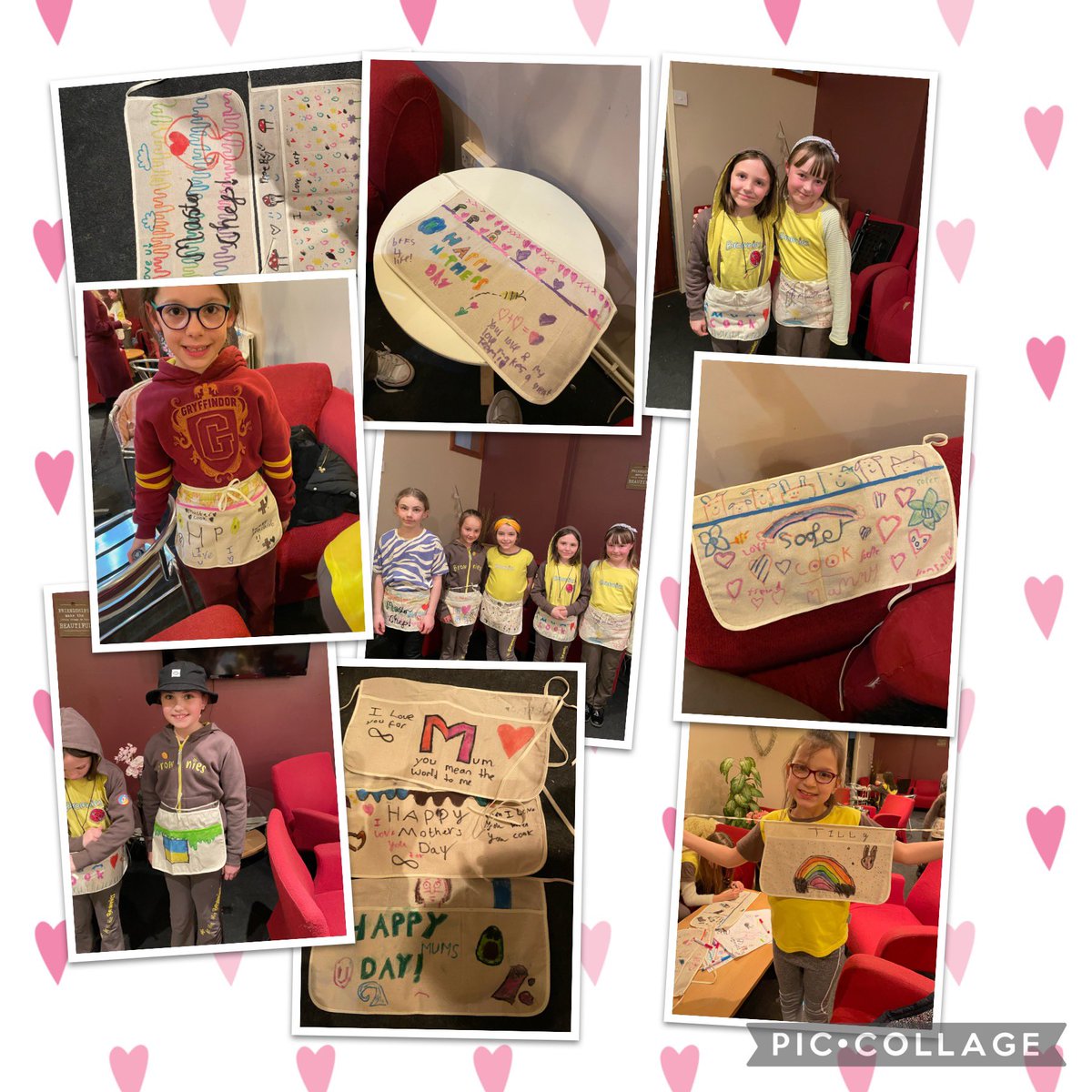 Mothers Day slightly delayed then planned but isn’t Mothers/Parents Day everyday 😂 #miniaprons #craft #drawing #artistic <a href="/MerseysideGG/">Girlguiding Merseyside</a> <a href="/Girlguiding_NWE/">Girlguiding North West England</a> <a href="/bakerrossltd/">Baker Ross</a>
