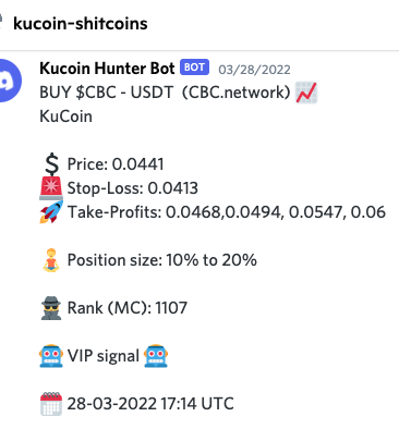 CryptoKoryo's tweet photo. Our $CBC signal did 38% in less than 2 days!
#CBC #cbcnetwork https://t.co/4sE1yHYlAB