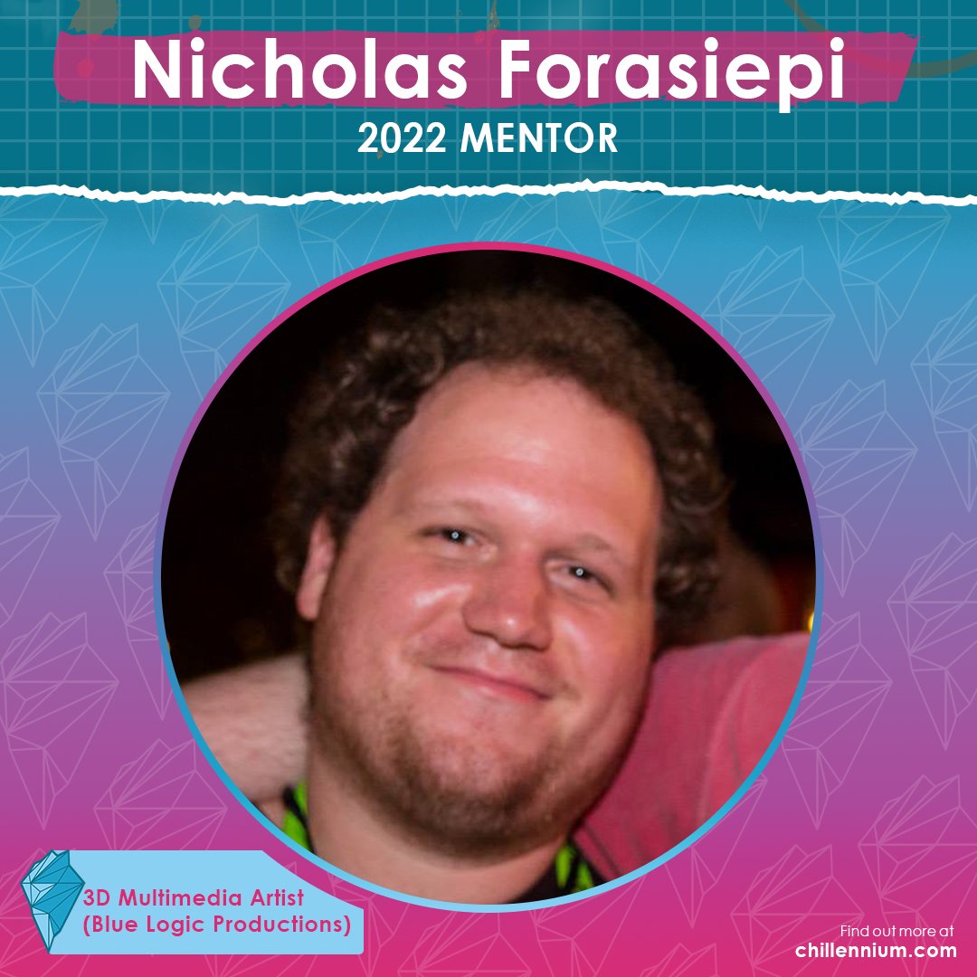 ChillenniumJam's tweet photo. Next up on our mentor list is Nicholas Forasiepi, a 3D Multimedia Artist at Blue Logic Productions! He is a 2018 MFA Aggie graduate and has worked on The Misadventures of Mollie & Mordecai.
#blueLogic #chillennium #gamejam #gamedev #videogames #gamedesign #gamers #TAMU #aggies https://t.co/wob4yq9QRo