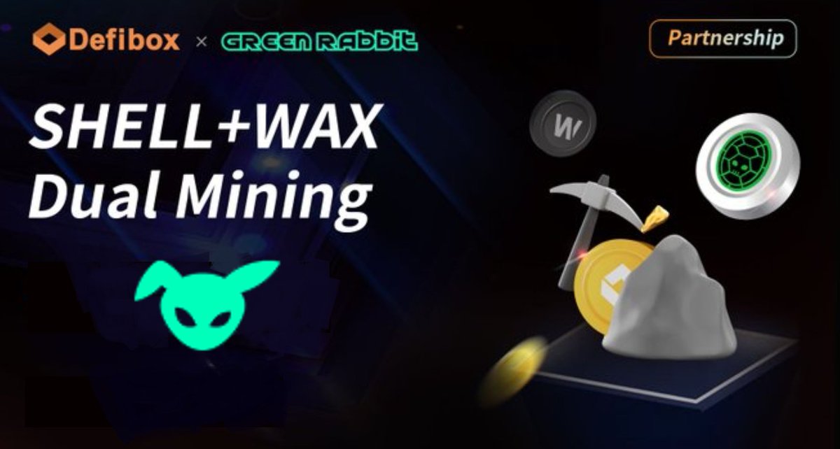 Exciting news! Not only are we launching our 3D #GreenRabbit Game tomorrow 🤯🤯🤯 - we are also extending the dual mining event with <a href="/DefiboxOfficial/">Defibox</a> another month!

We're very excited &amp; honored to partner with Defibox &amp; build something amazing!

wax.defibox.io

#LFG