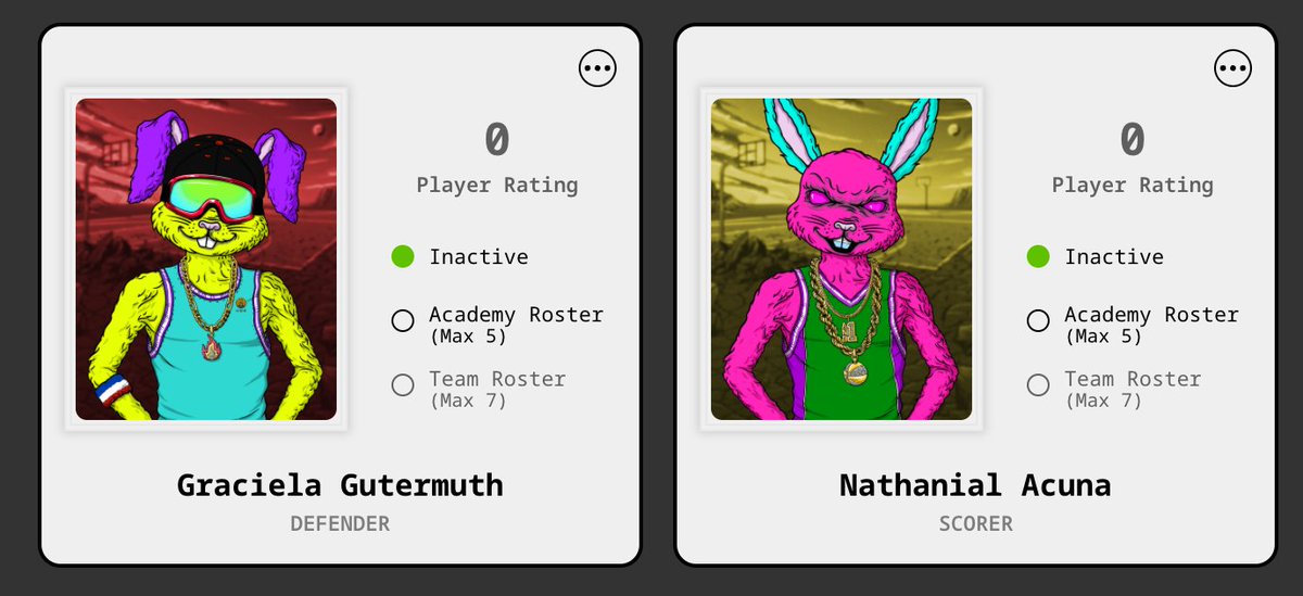 D0CT0REN's tweet photo. Squad hasn't been doing so hot, so had to bring in a couple of reinforcements today...I'm confident that Graciela & Nathanial are ready ball out π°π we're grabbing one of those teams!
LFG! #FilthyHabbits @idolsturnrivals https://t.co/4QJxVEusBS