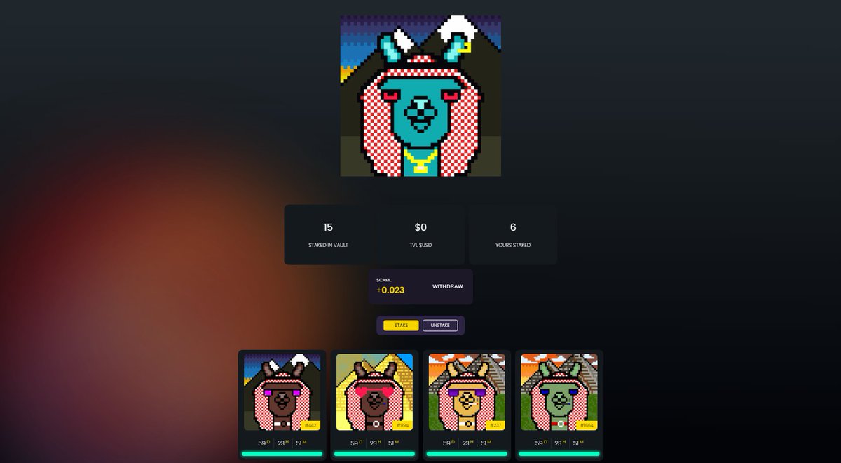 Staking is now live!