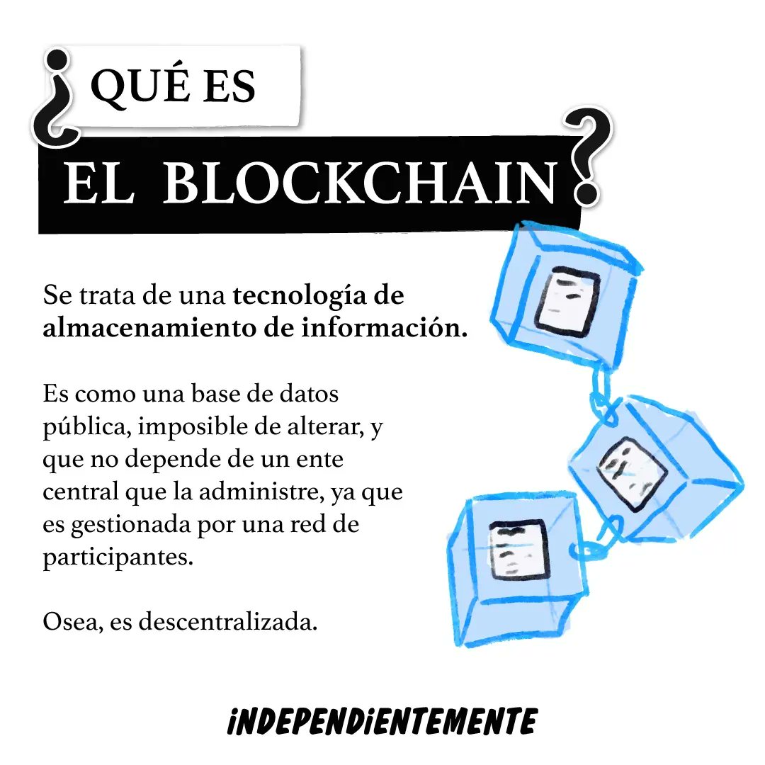 ¿Qué es el blockchain?
#blockchain #blockchains