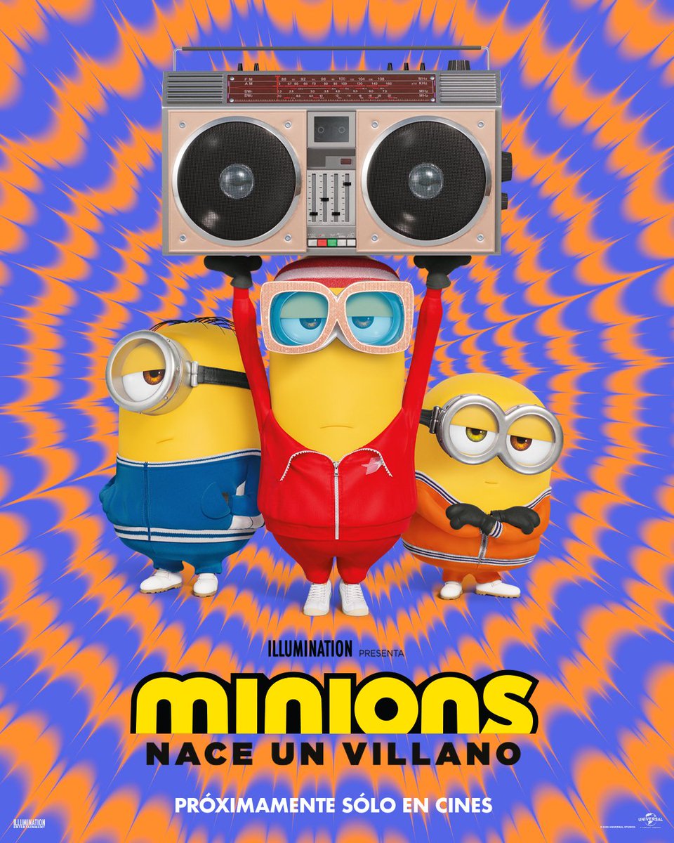 cosmomovies89's tweet photo. #PorSiNoLoViste #NuevoPóster de #Minions #NaceUnVillano, estrenará el 30 de Junio 🤩 https://t.co/gAc0iAObjA