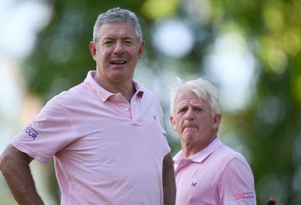 Pleasure playing with the wee man as always ⛳️ #EULegendsTour #CelebritySeries