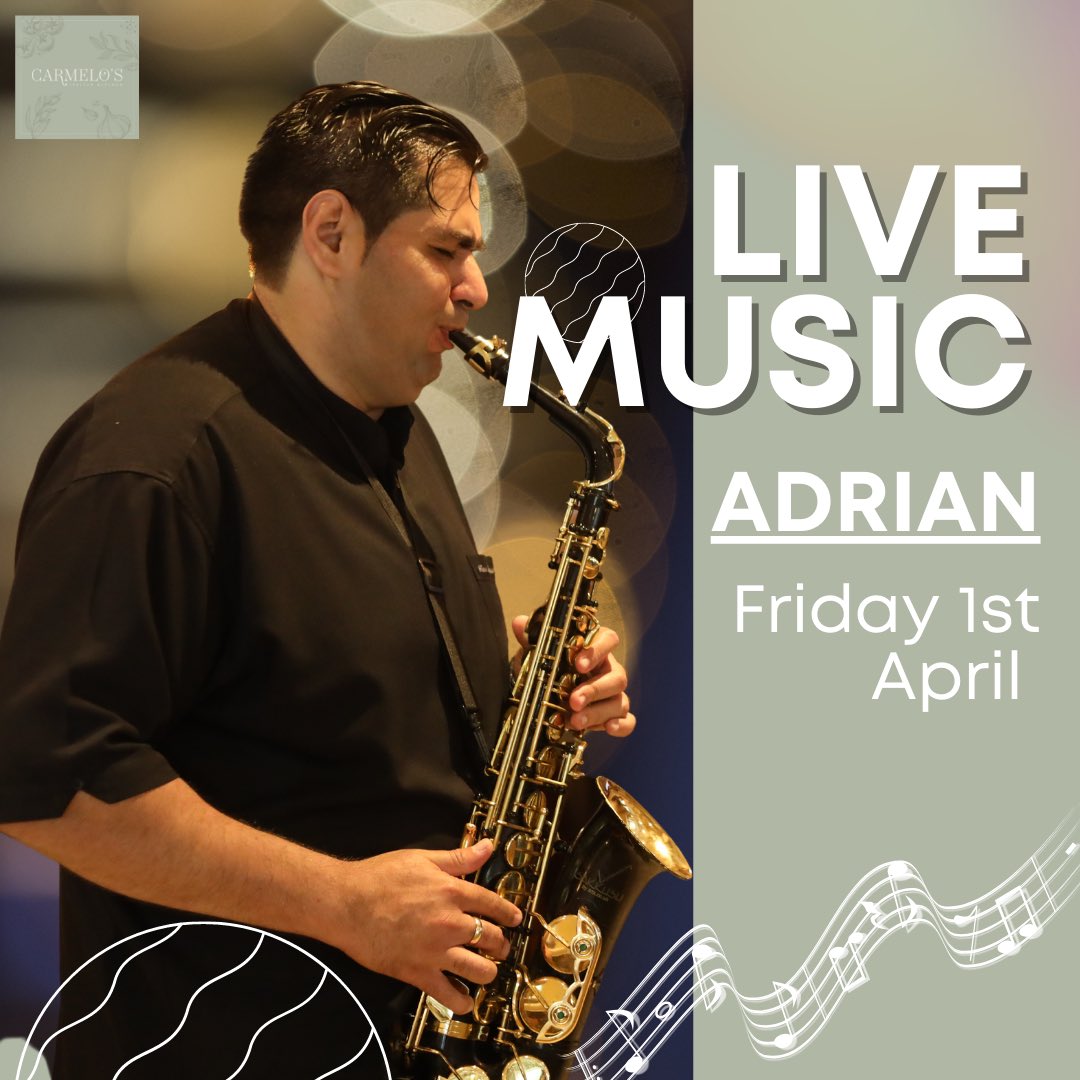 𝑾𝒆 𝒉𝒂𝒗𝒆 𝒍𝒊𝒗𝒆 𝒎𝒖𝒔𝒊𝒄 𝒕𝒐 𝒍𝒐𝒐𝒌 𝒇𝒐𝒓𝒘𝒂𝒓𝒅 𝒕𝒐 𝒕𝒉𝒊𝒔 𝑭𝒓𝒊𝒅𝒂𝒚 𝒊𝒏 #bilardisbar 𝒇𝒓𝒐𝒎 𝐀𝐝𝐫𝐢𝐚𝐧 🎷🎶 

Join us in the bar for a few drinks, sit back and enjoy the wonderful live sax from Adrian. 🥂