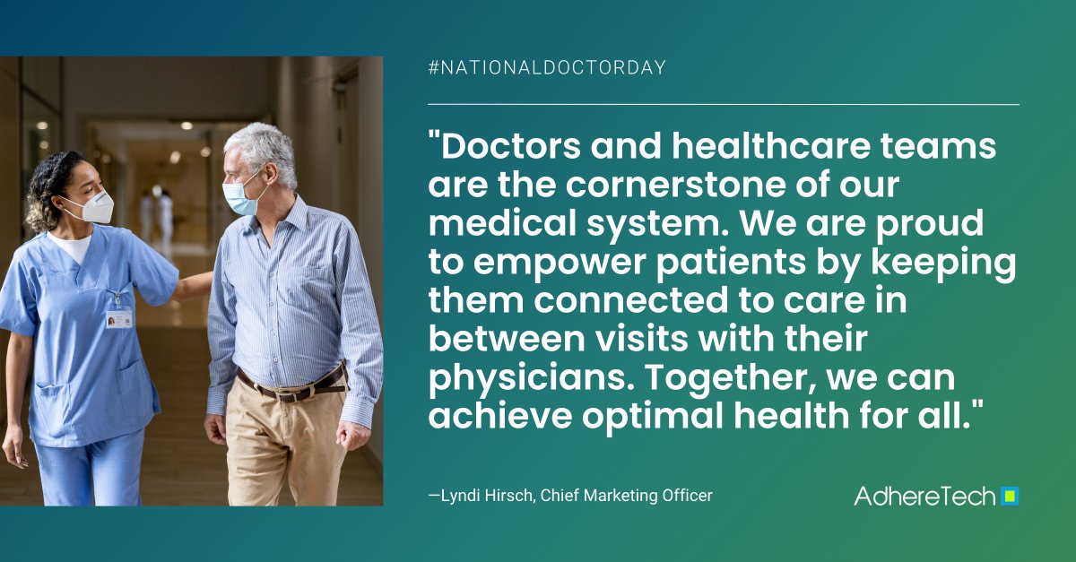 This #nationaldoctorday applaud all physicians who ensure that their patients stay on track with their wellbeing. #thankyou #connectedtocare