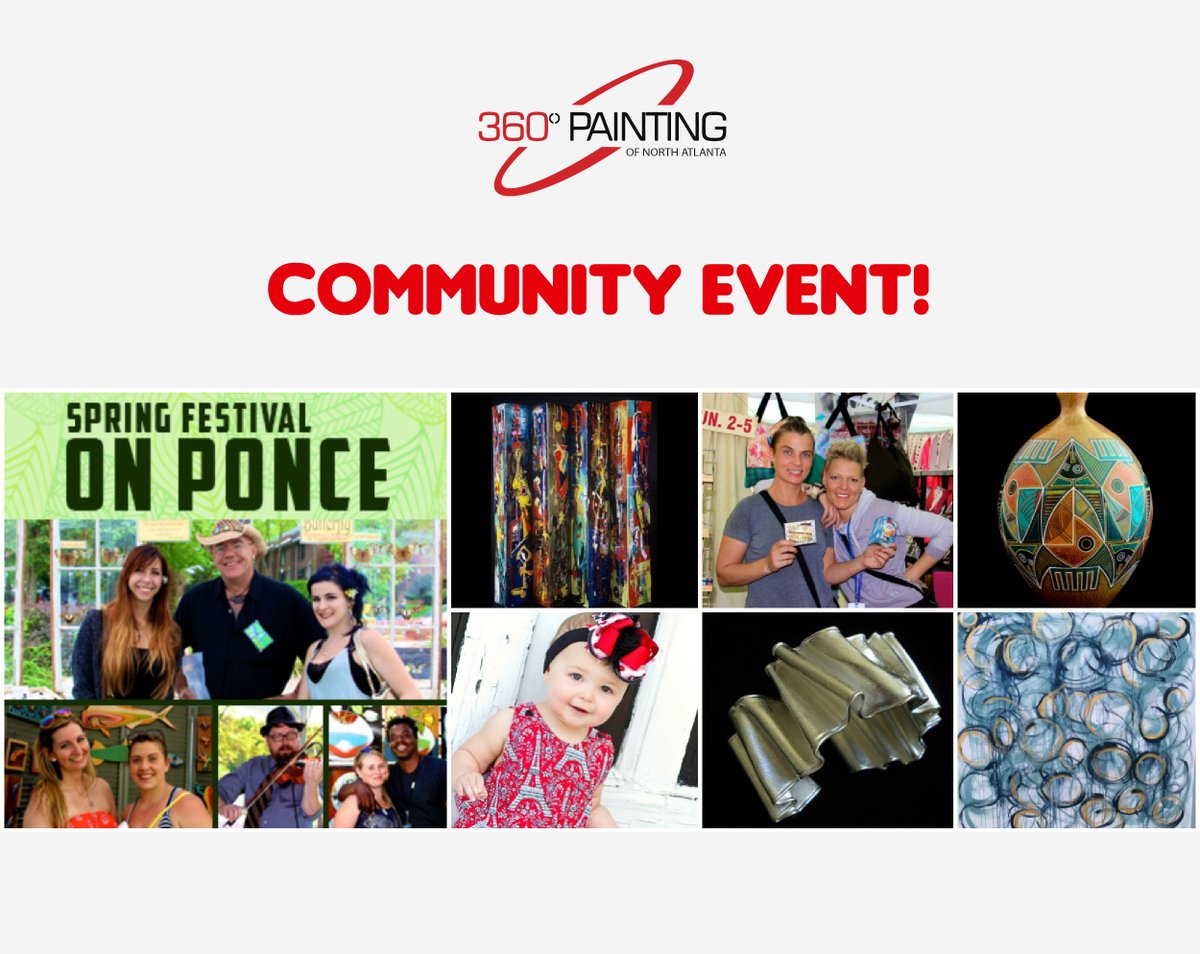 360North's tweet photo. The Spring Festival on Ponce is happening this weekend! Enjoy displays of fine arts and crafts, and local food and beverages. To support our local artists, learn more here: https://t.co/7qVryywkns https://t.co/hMsgBcYMYq