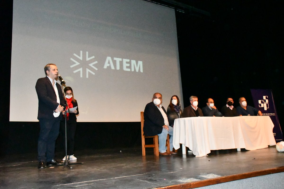 SindicatoDSalud's tweet photo. En la apertura de la misma participo el Intendente Municipal Ing José Luis Salomon, Secretaria de Salud Municipal Dra. Martina Antonelli, Directores Dr. Javier Piñeyro y Dr. Crognale Felix, Pablo Moscatello Delegado Gral. del @SindicatoDSalud y Docentes de ATEM https://t.co/bviizaJycD