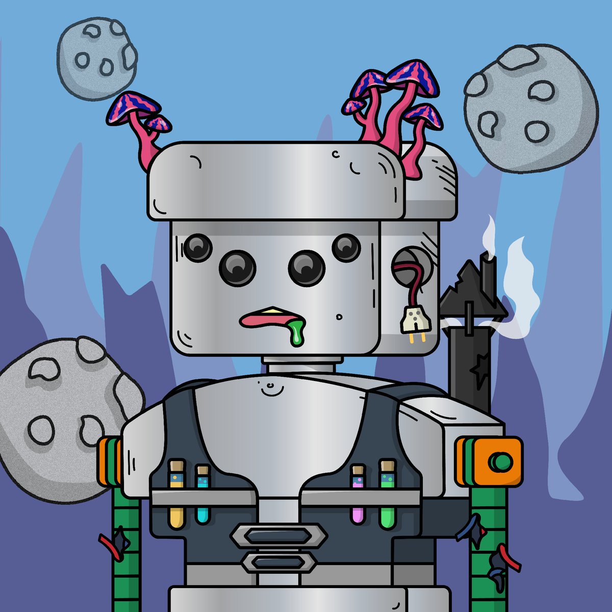 pepegottheglock's tweet photo. GOT MY FUCKING SPACE ROBOT LFGGGGGGG @GenerousRobots #solanacommunity #SolanaNFT #Solana #NFTCommunity #opensea #generousrobot https://t.co/Uug9ZDcpst